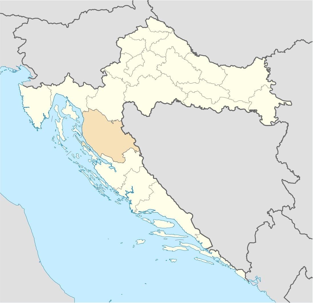 сенци Хрватска-карта