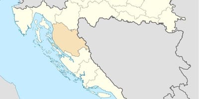 Сенци Хрватска-карта