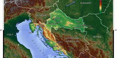 Топографска Карта Хрватске 