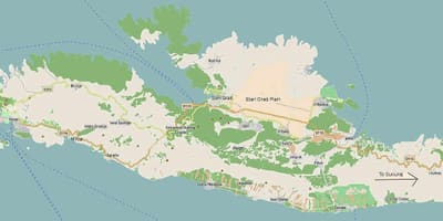 Карта острво хвар, Хрватска