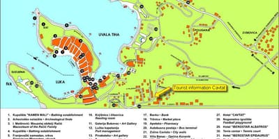 Карта цавтат, Хрватска 