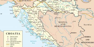 Вожња карта Хрватске